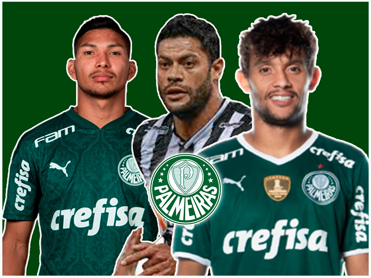Scarpa, Rony e Hulk podem ir para o Palmeiras?