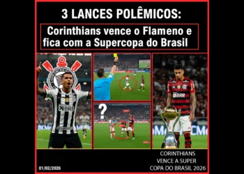 3 lances polêmicos: Corinthians vence o Flamengo e fica com a Supercopa do Brasil