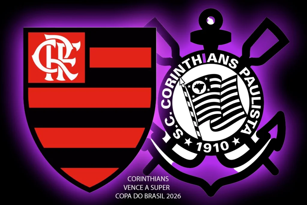Corinthians vence o Flamengo e fica com a Supercopa do Brasil