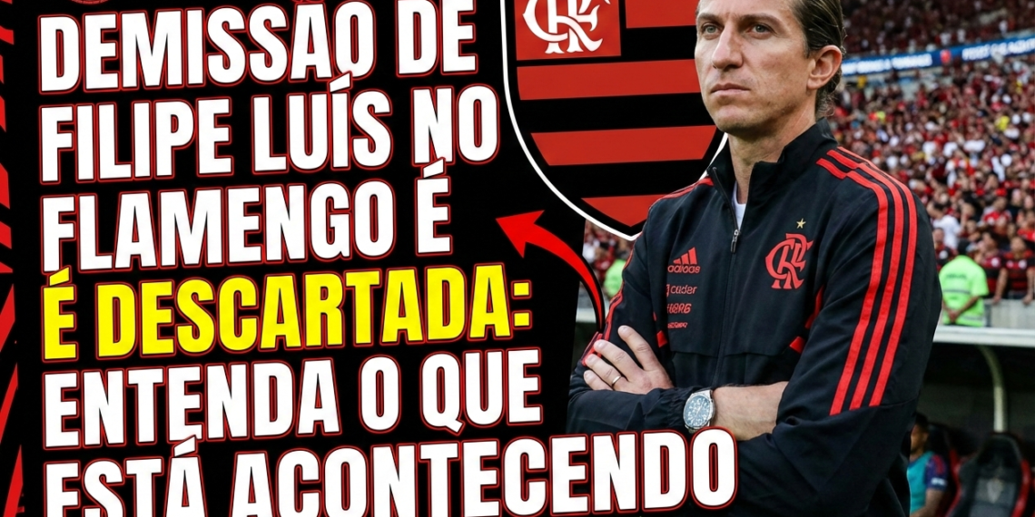 Demissão de Filipe Luís no Flamengo é descartada: entenda o que está acontecendo