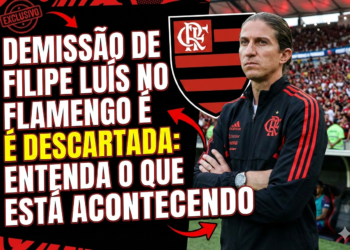 Demissão de Filipe Luís no Flamengo é descartada: entenda o que está acontecendo