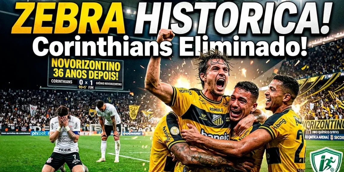 Novorizontino elimina o Corinthians